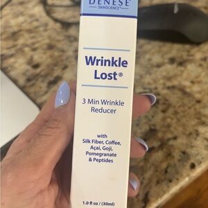Dr. Denese-Wrinkle Lost-3 Minute Wrinkle  Reducer-1 oz **NEW IN BOX**